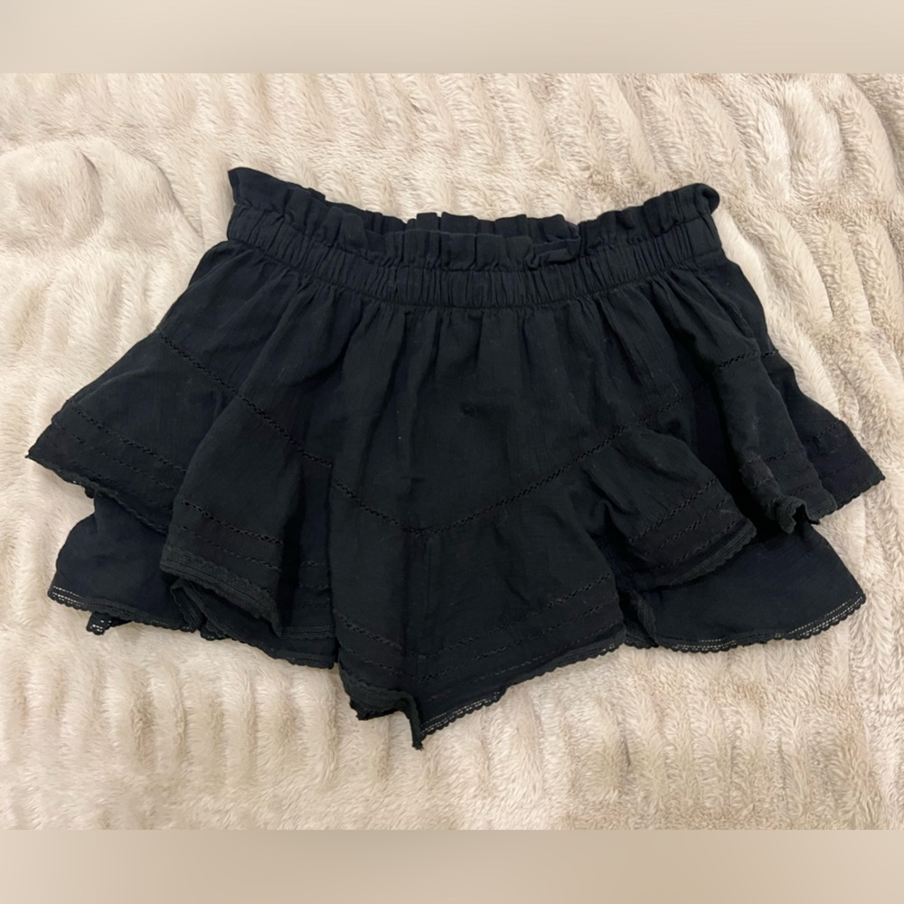 Black Skirt with built in shorts